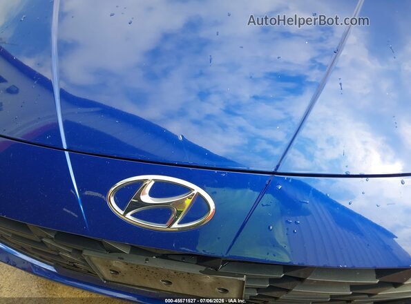 5NPLL4AG6MH050059 2021 HYUNDAI ELANTRA Blue წინა ხედი