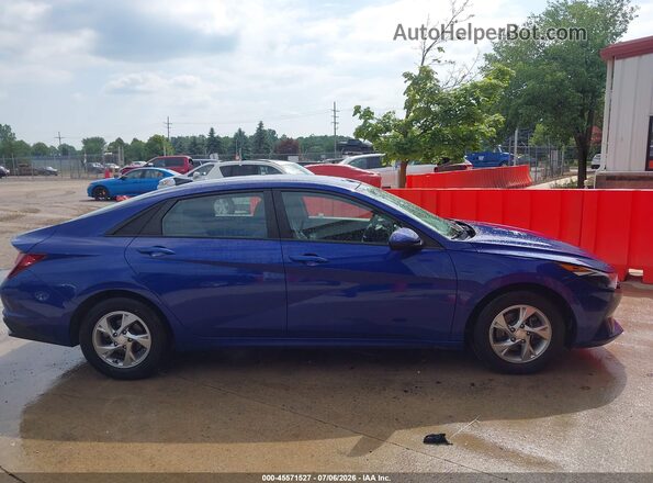 5NPLL4AG6MH050059 2021 HYUNDAI ELANTRA Blue სალონის 360-გრადუსიანი ხედი