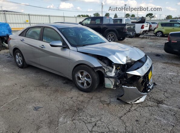 5NPLL4AG6MH052653 2021 HYUNDAI ELANTRA Silver Առջևի աջ