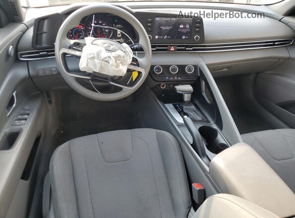 5NPLL4AG6MH052653 2021 HYUNDAI ELANTRA Silver Առջևի վահանակի տեսք