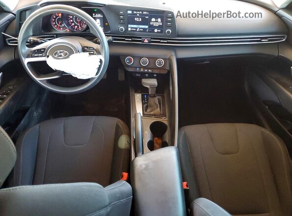5NPLL4AG7MH036493 2021 HYUNDAI ELANTRA Red წინა პანელის ხედი