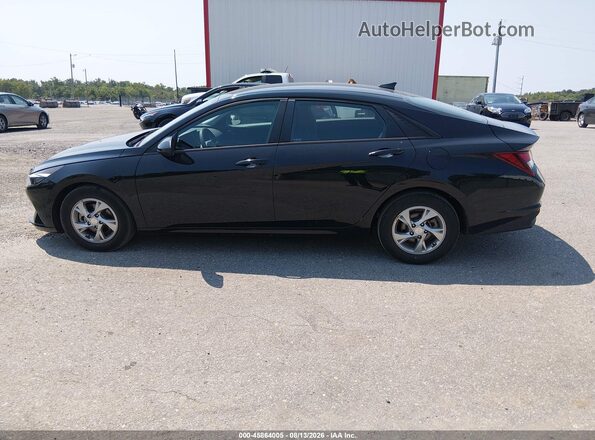 5NPLL4AG7MH038146 2021 HYUNDAI ELANTRA Black წინა ხედი