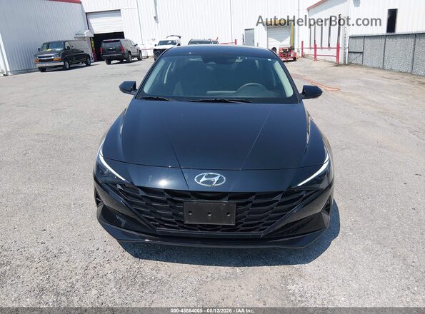5NPLL4AG7MH038146 2021 HYUNDAI ELANTRA Black ხელსაწყოთა პანელის ხედი
