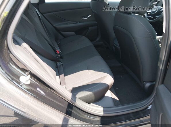 5NPLL4AG7MH038146 2021 HYUNDAI ELANTRA Black VIN კოდის სტიკერის ხედი
