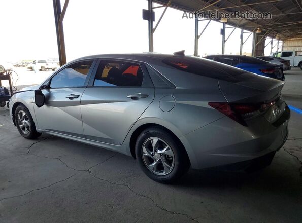 5NPLL4AG7MH040964 2021 HYUNDAI ELANTRA Silver Trasero izquierdo
