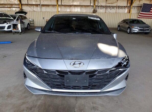 5NPLL4AG7MH040964 2021 HYUNDAI ELANTRA Silver Vista frontal