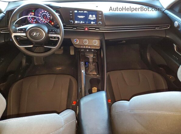 5NPLL4AG7MH040964 2021 HYUNDAI ELANTRA Silver Vista del salpicadero