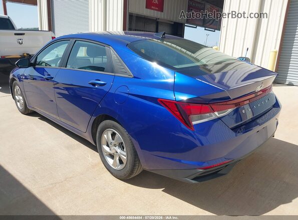 5NPLL4AG7MH044190 2021 HYUNDAI ELANTRA Blue Tył lewy