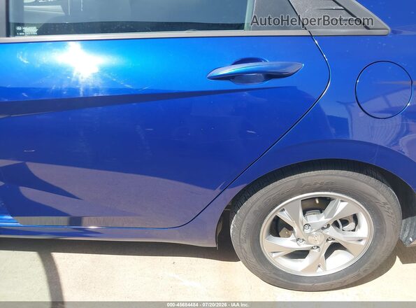5NPLL4AG7MH044190 2021 HYUNDAI ELANTRA Blue Widok z przodu