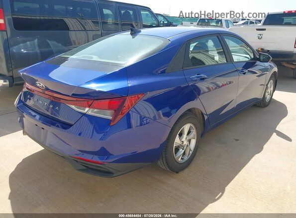 5NPLL4AG7MH044190 2021 HYUNDAI ELANTRA Blue Tył prawy
