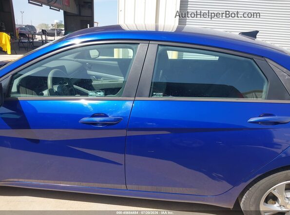 5NPLL4AG7MH044190 2021 HYUNDAI ELANTRA Blue 