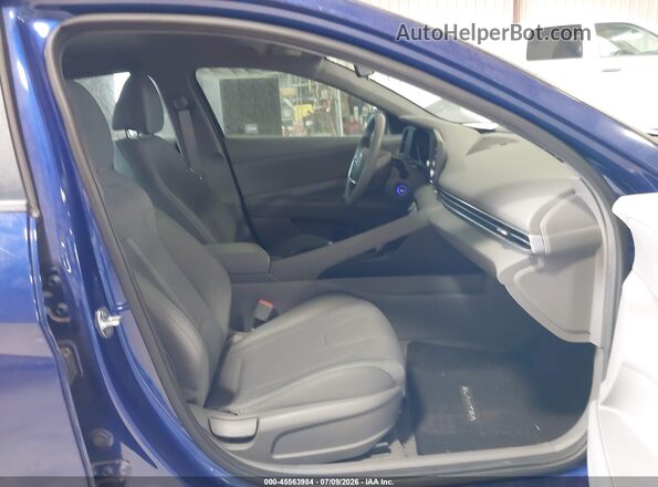 5NPLL4AG7MH046537 2021 HYUNDAI ELANTRA Blue წინა სალონის ხედი