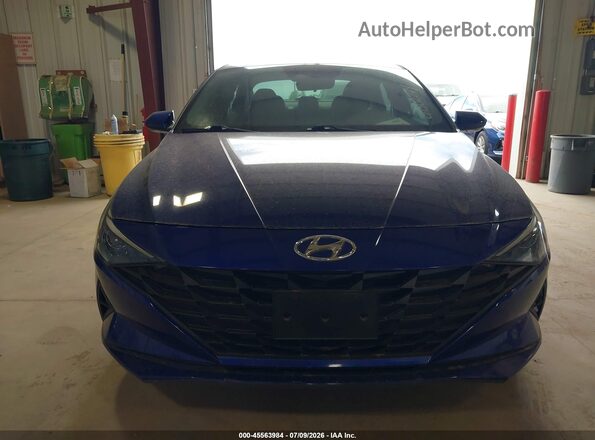 5NPLL4AG7MH046537 2021 HYUNDAI ELANTRA Blue 