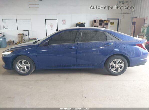 5NPLL4AG7MH046537 2021 HYUNDAI ELANTRA Blue 