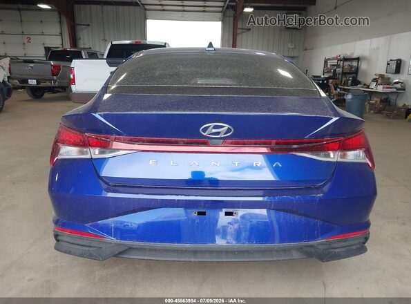 5NPLL4AG7MH046537 2021 HYUNDAI ELANTRA Blue 