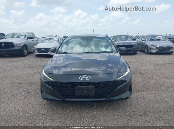 5NPLL4AG7MH046828 2021 HYUNDAI ELANTRA Gray 