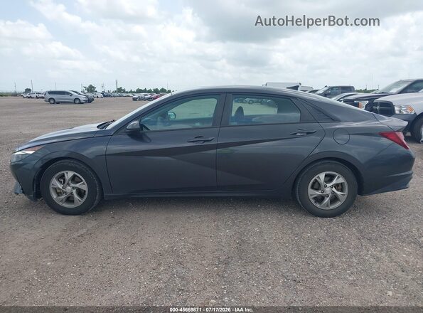 5NPLL4AG7MH046828 2021 HYUNDAI ELANTRA Gray 