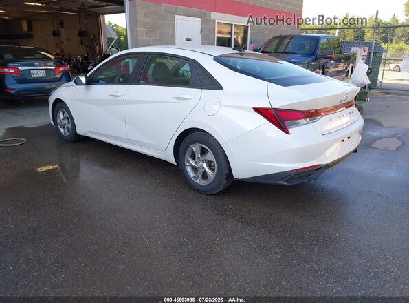5NPLL4AG7MH049129 2021 HYUNDAI ELANTRA Белый Задняя левая четверть