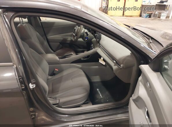 5NPLL4AG7MH049244 2021 HYUNDAI ELANTRA Gray წინა სალონის ხედი