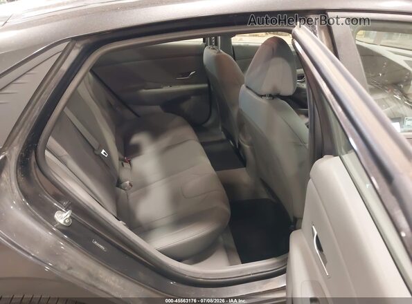 5NPLL4AG7MH049244 2021 HYUNDAI ELANTRA Gray VIN კოდის სტიკერის ხედი