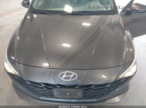 5NPLL4AG7MH049244 2021 HYUNDAI ELANTRA Gray წინა ხედი