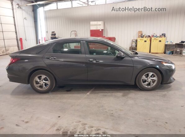 5NPLL4AG7MH049244 2021 HYUNDAI ELANTRA Gray უკანა სალონის ხედი
