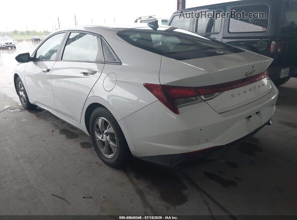 5NPLL4AG7MH049938 2021 HYUNDAI ELANTRA Белый Задняя левая четверть