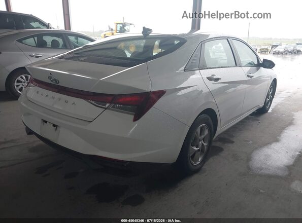 5NPLL4AG7MH049938 2021 HYUNDAI ELANTRA Белый Задняя правая четверть