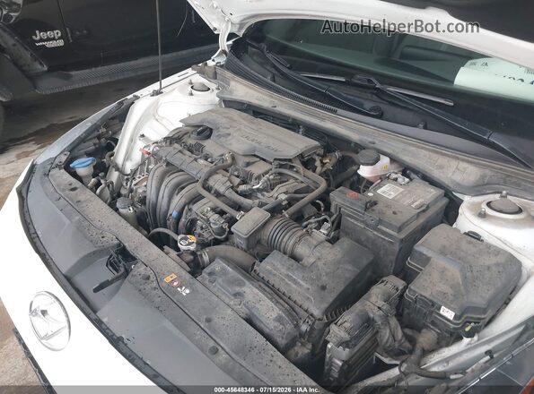 5NPLL4AG7MH049938 2021 HYUNDAI ELANTRA Белый Вид сзади