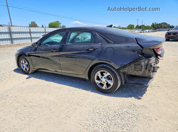 5NPLL4AG8MH017175 2021 HYUNDAI ELANTRA Black Trasero izquierdo