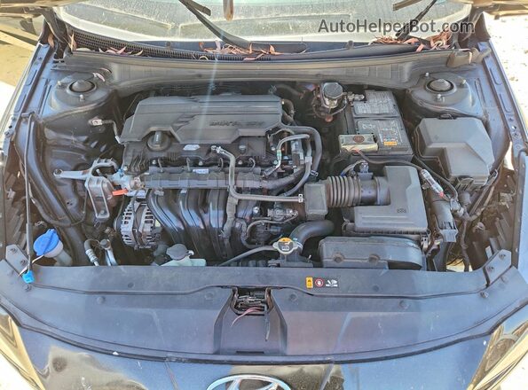 5NPLL4AG8MH017175 2021 HYUNDAI ELANTRA Black Vista interior trasera