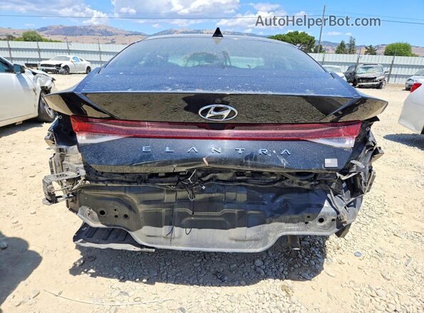 5NPLL4AG8MH017175 2021 HYUNDAI ELANTRA Black Vista trasera