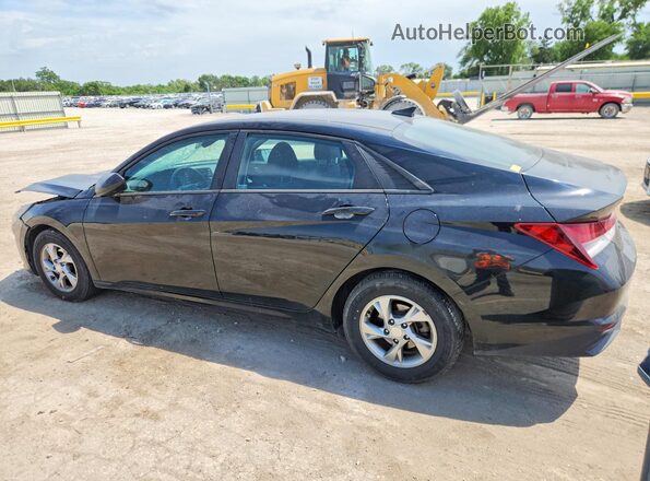 5NPLL4AG8MH030279 2021 HYUNDAI ELANTRA Black Հետևի ձախ
