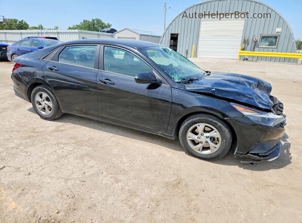 5NPLL4AG8MH030279 2021 HYUNDAI ELANTRA Black Առջևի աջ