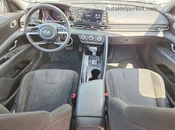 5NPLL4AG8MH030279 2021 HYUNDAI ELANTRA Black Առջևի վահանակի տեսք
