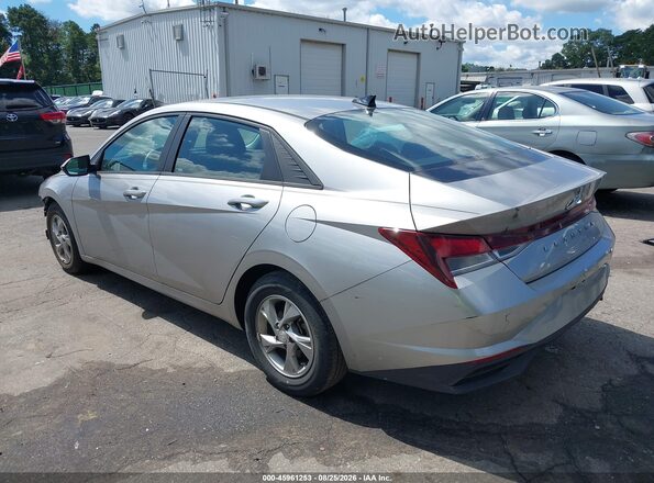 5NPLL4AG8MH034851 2021 HYUNDAI ELANTRA Silver Задня ліва чверть
