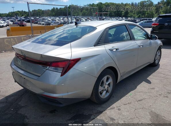 5NPLL4AG8MH034851 2021 HYUNDAI ELANTRA Silver Задня права чверть