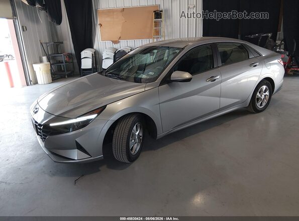 5NPLL4AG8MH042089 2021 HYUNDAI ELANTRA Silver Vista tres cuartos delantera izquierda
