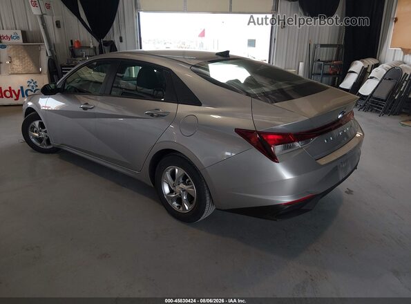 5NPLL4AG8MH042089 2021 HYUNDAI ELANTRA Silver Trasero izquierdo
