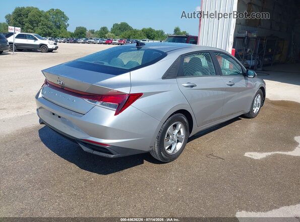 5NPLL4AG8MH047258 2021 HYUNDAI ELANTRA Silver Հետևի աջ