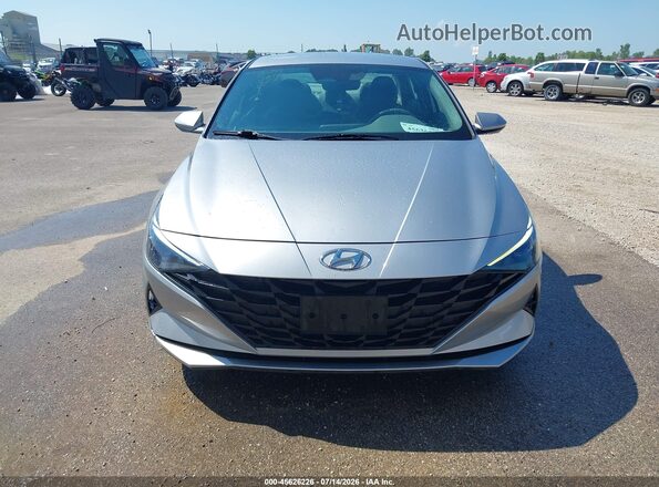 5NPLL4AG8MH047258 2021 HYUNDAI ELANTRA Silver 