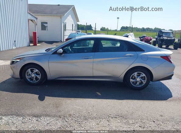 5NPLL4AG8MH047258 2021 HYUNDAI ELANTRA Silver 