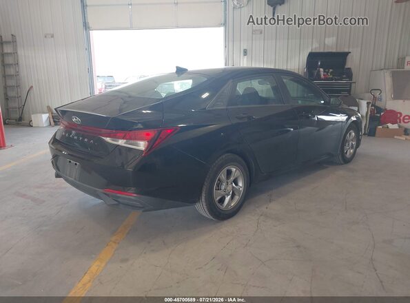 5NPLL4AG8MH047342 2021 HYUNDAI ELANTRA Black Tył prawy