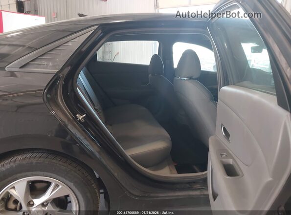 5NPLL4AG8MH047342 2021 HYUNDAI ELANTRA Black Widok naklejki z numerem VIN