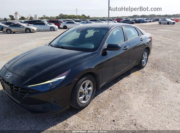 5NPLL4AG8MH047342 2021 HYUNDAI ELANTRA Black Widok wnętrza 360 stopni