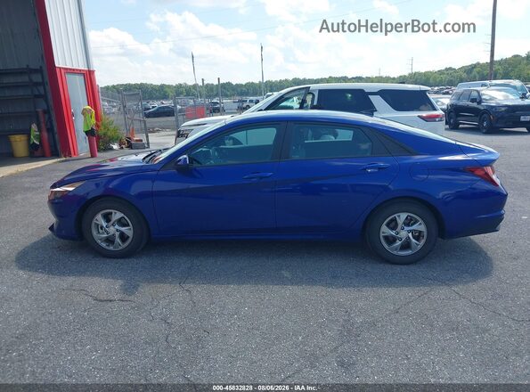 5NPLL4AG8MH049351 2021 HYUNDAI ELANTRA Blue სალონის 360-გრადუსიანი ხედი