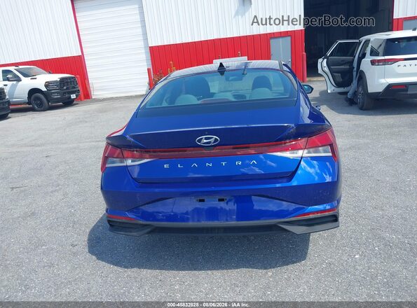 5NPLL4AG8MH049351 2021 HYUNDAI ELANTRA Blue 