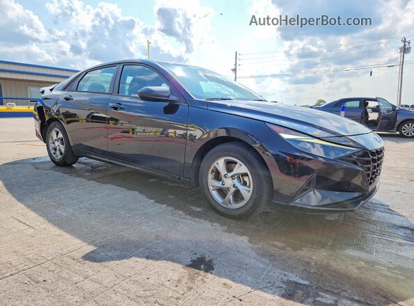 5NPLL4AG8MH052721 2021 HYUNDAI ELANTRA Black Առջևի աջ