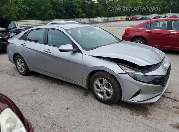 5NPLL4AG8NH077071 2022 HYUNDAI ELANTRA Silver Przód prawy