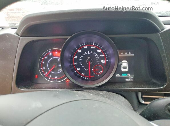 5NPLL4AG8NH077071 2022 HYUNDAI ELANTRA Silver Widok zestawu wskaźników